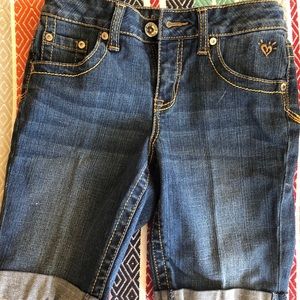 Justice jean shorts